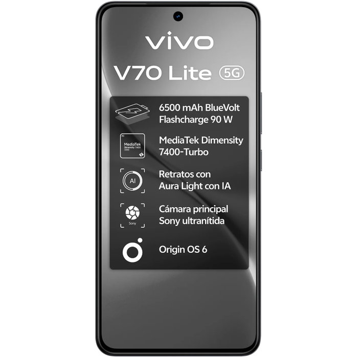 Vivo V70 Lite 5G Negro 6GB RAM 128GB